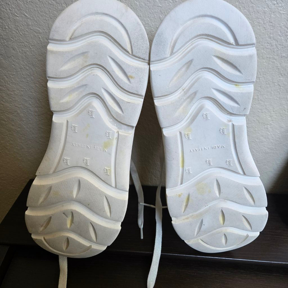 Clorinda Antinori Leather Suede Statement Sneakers 39 US 8.5 Pink Brown Gray - Picture 6 of 10